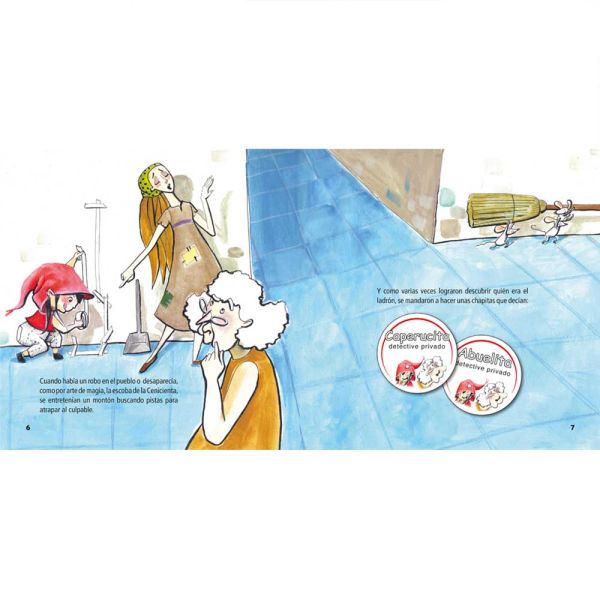 Libro Caperucita Roja Y Abuelita, Detectives Privados – Zigzag