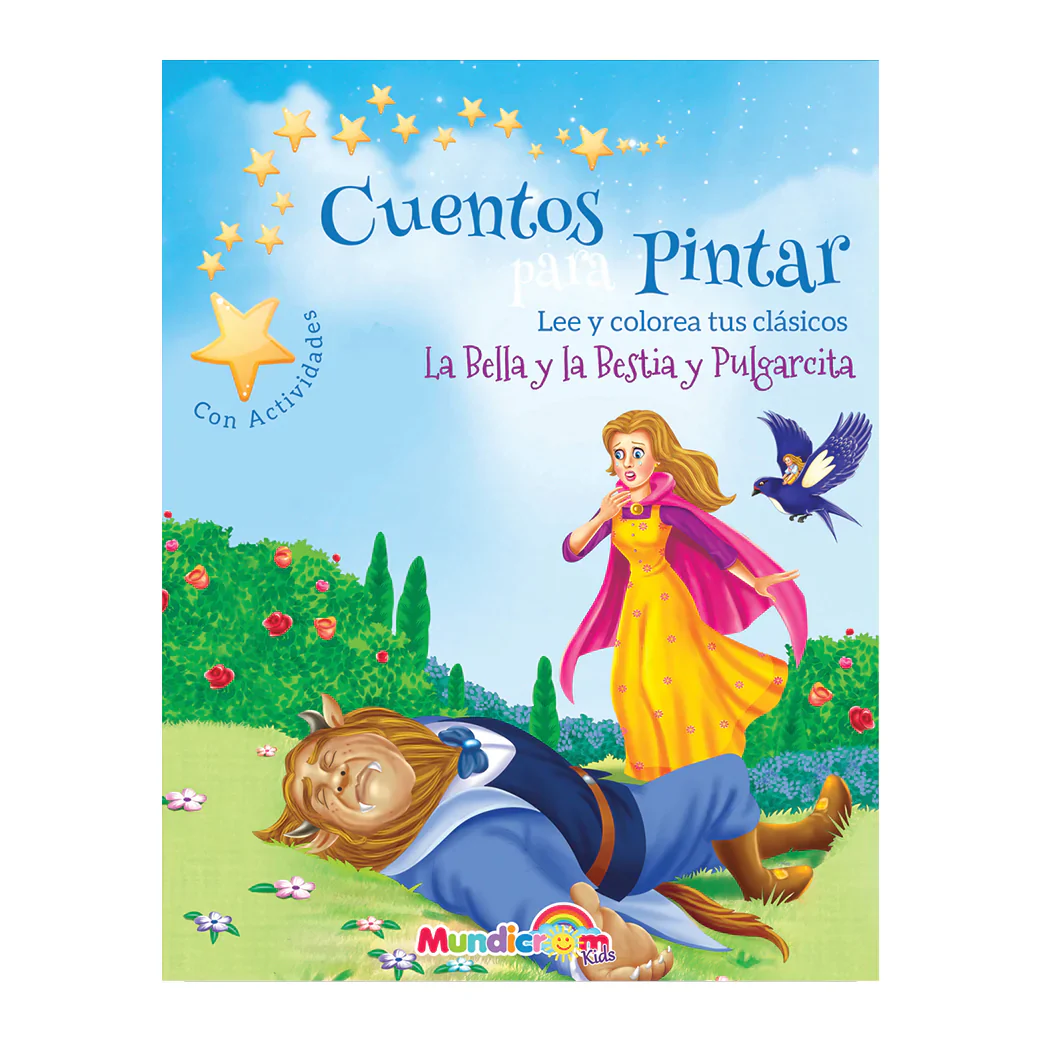 Cuentos Clasicos Para Pintar 3 Libros – Mundicrom